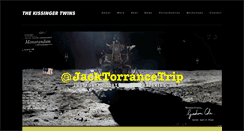 Desktop Screenshot of kissingertwins.com